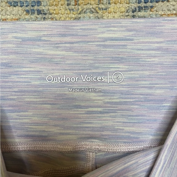 Pastel Purple/Pink/Blue Outdoor Voices Leggings Small - Picture 7 of 7